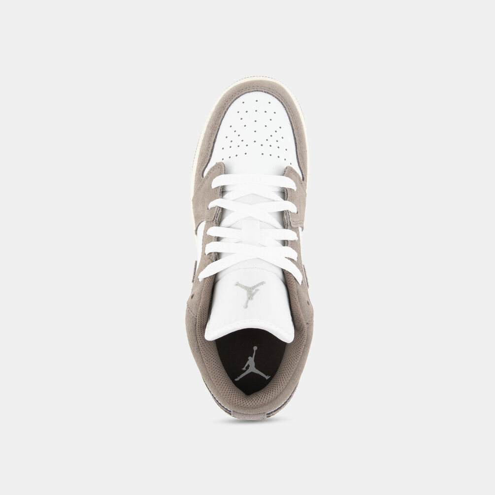 Air Jordan 1 Low Enigma Stone (GS), beige/bianco/grigio