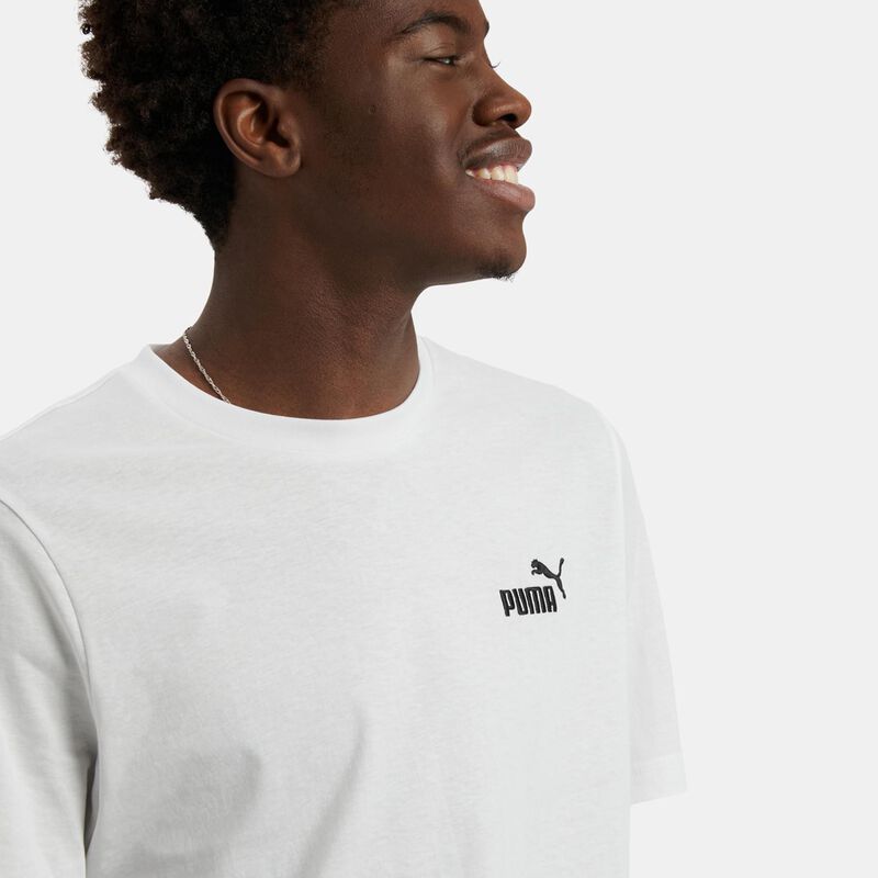 T-shirt Puma Ess Small, bianco/nero